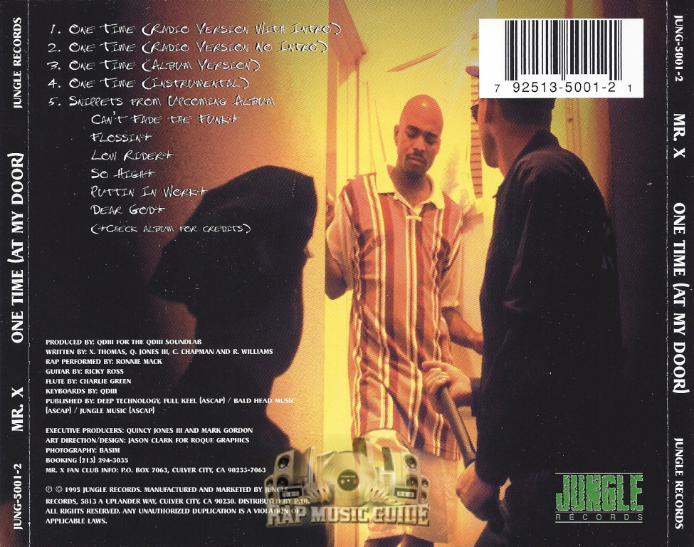 Mr. X – Mr. X – CD (Album), 1996 [r1541477] | Discogs